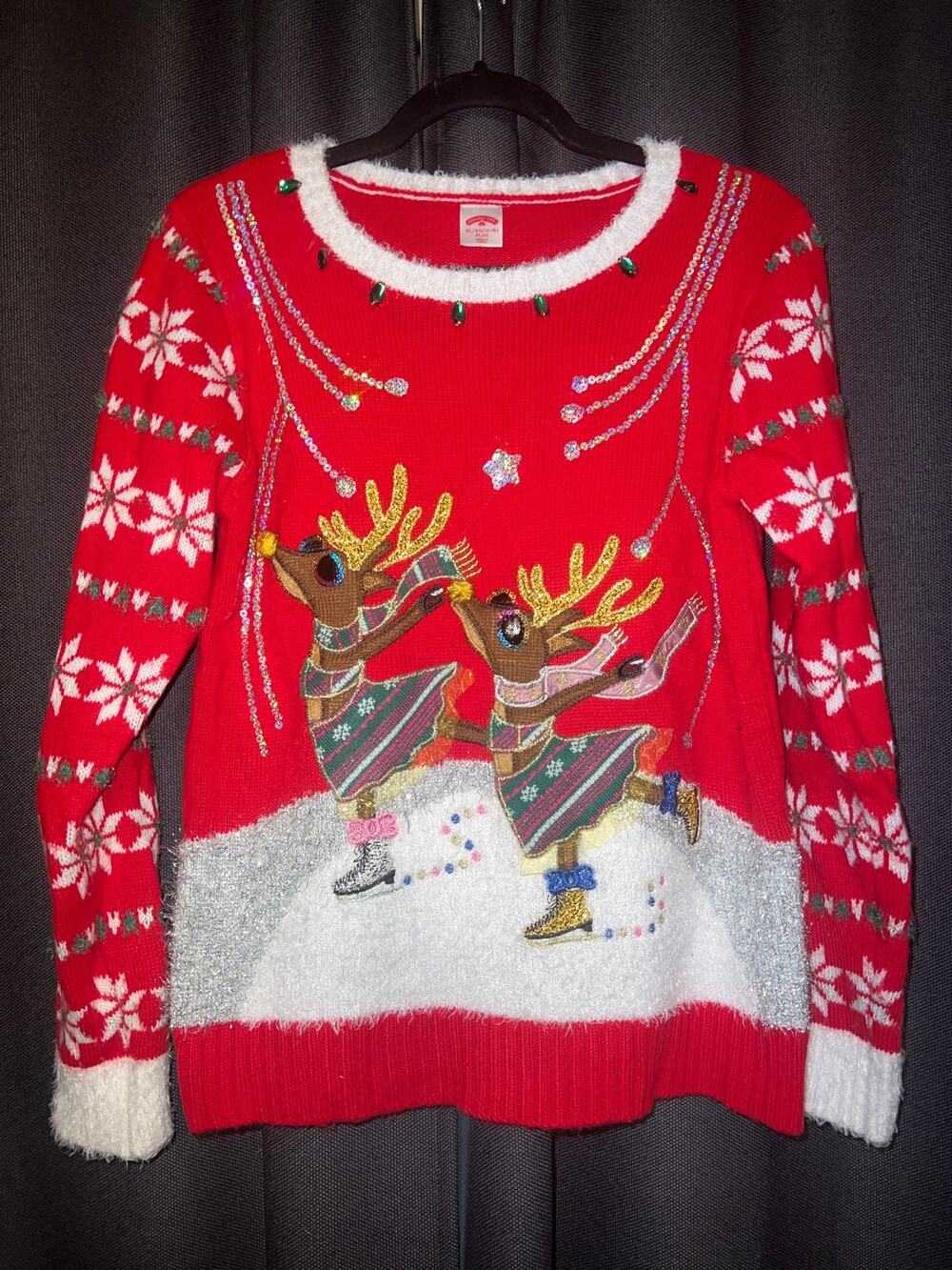 Ugly Christmas Sweater Xmas Size XL